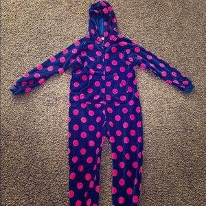 Child size XL Footie Pajamas